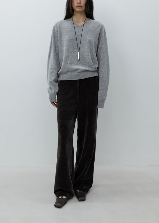 Corduroy Soft-fit Pants