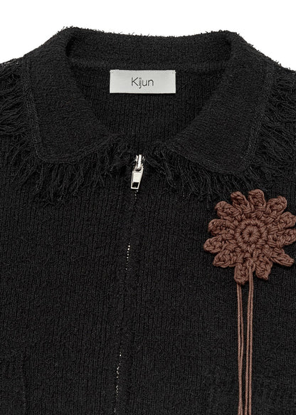 Sun Crochet Knit Jacket
