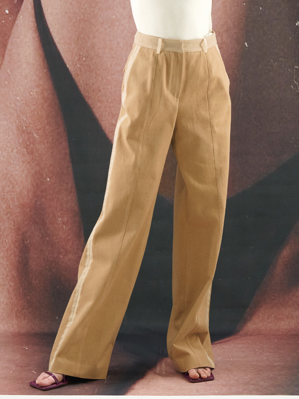 Sheer Layered Pants