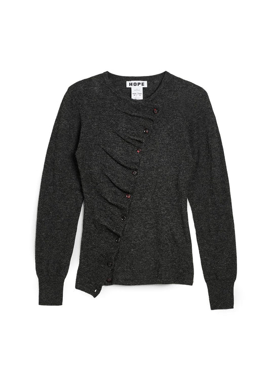 Asymmetrical Wave Cardigan