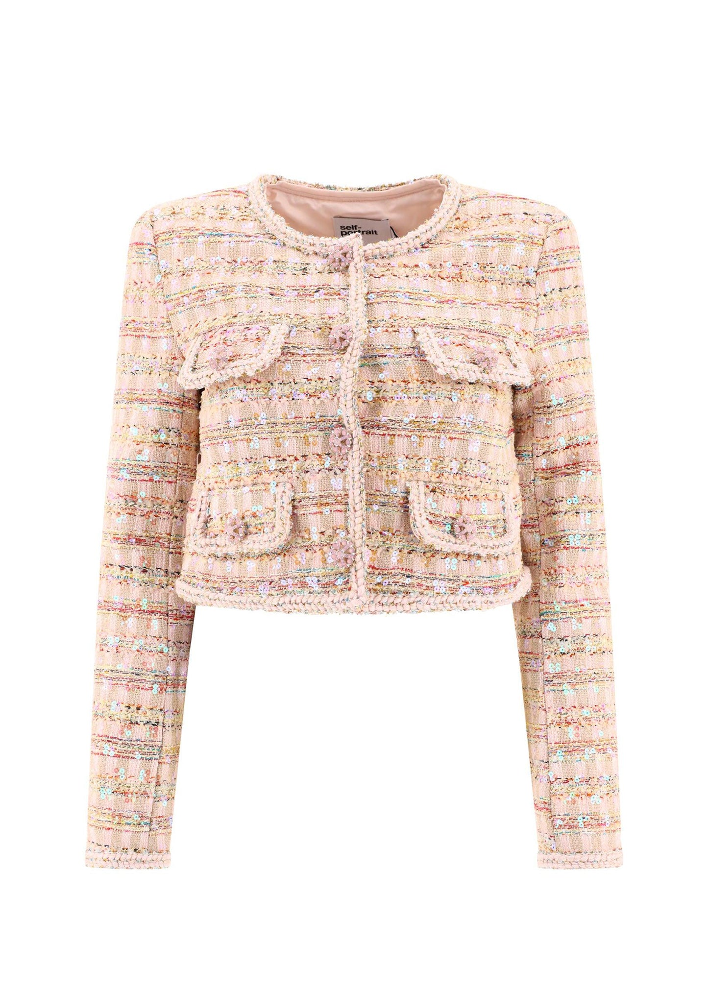 Sequin Boucle Jacket