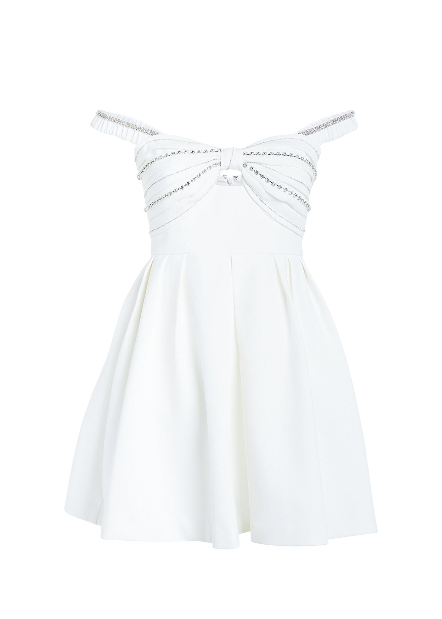Diamante Bust Mini Dress