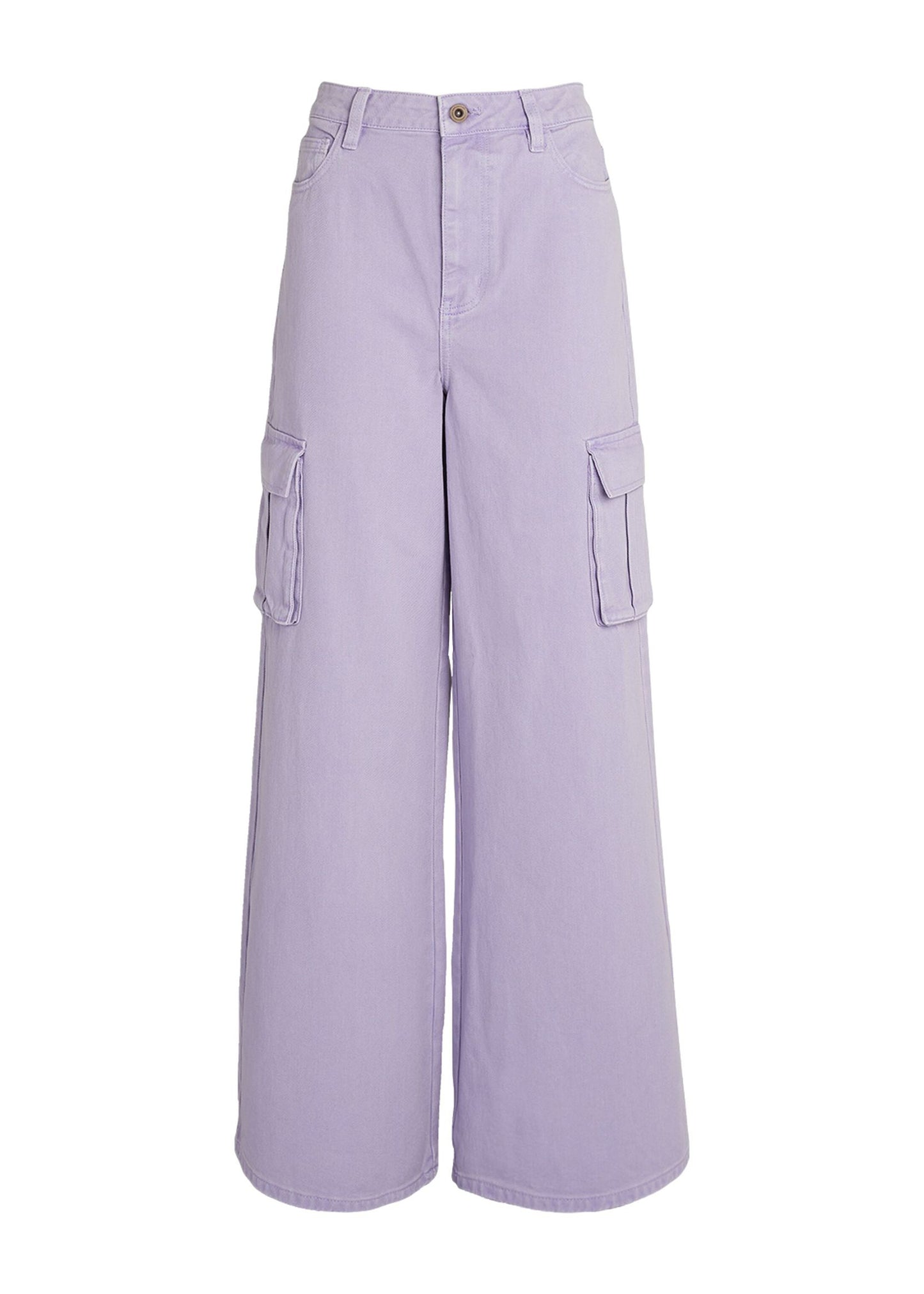 Denim Cargo Jeans