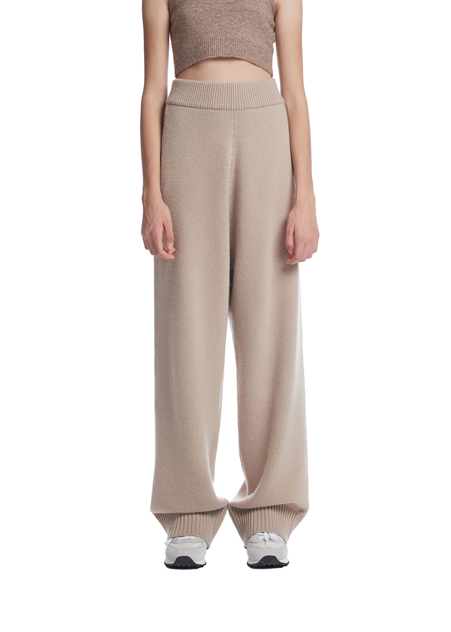 TRUNK PROJECT Beige Cashmere Lounge Pants