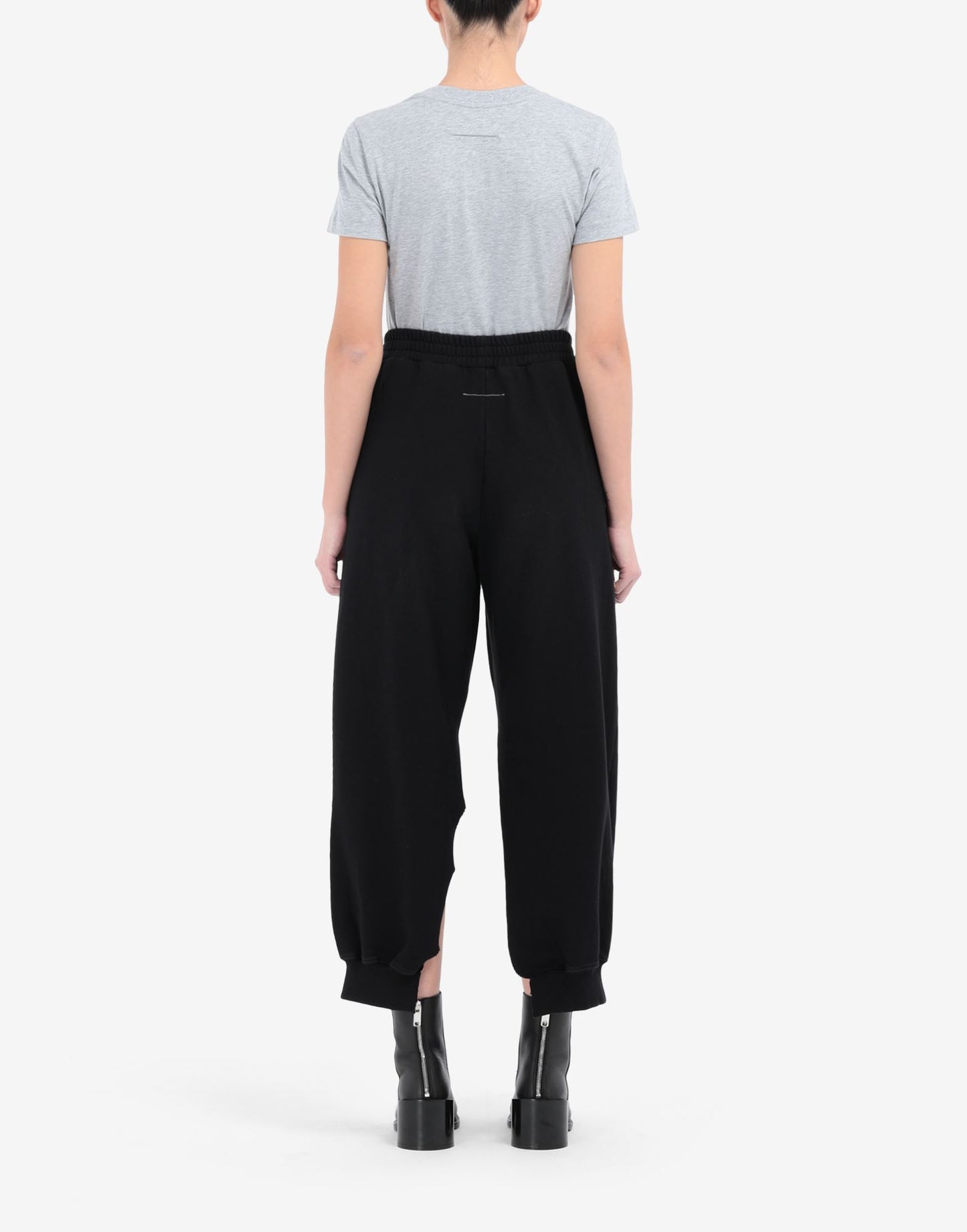 Black Side Slit Pants