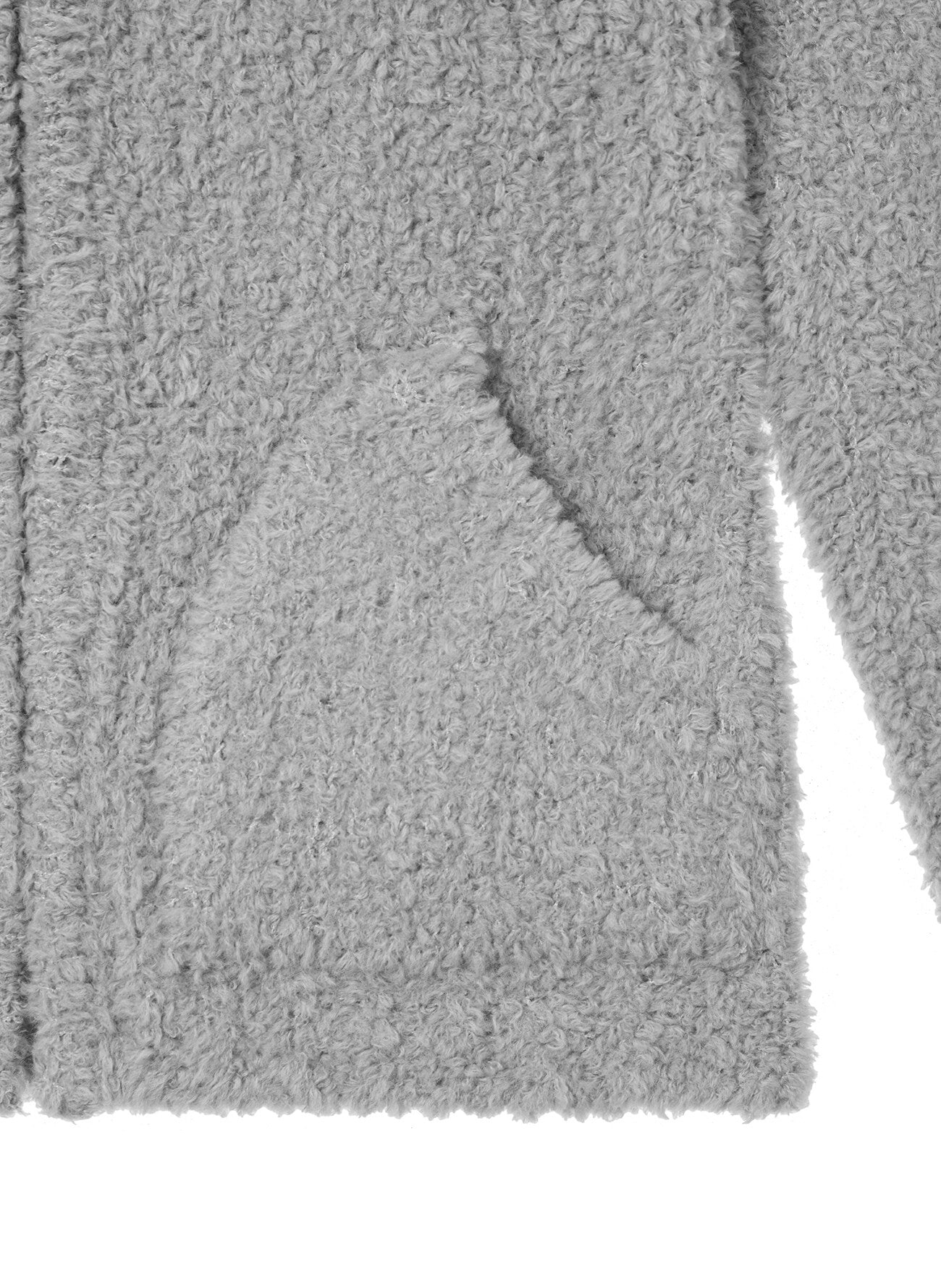 Woolly Knit Zip Up Jacket