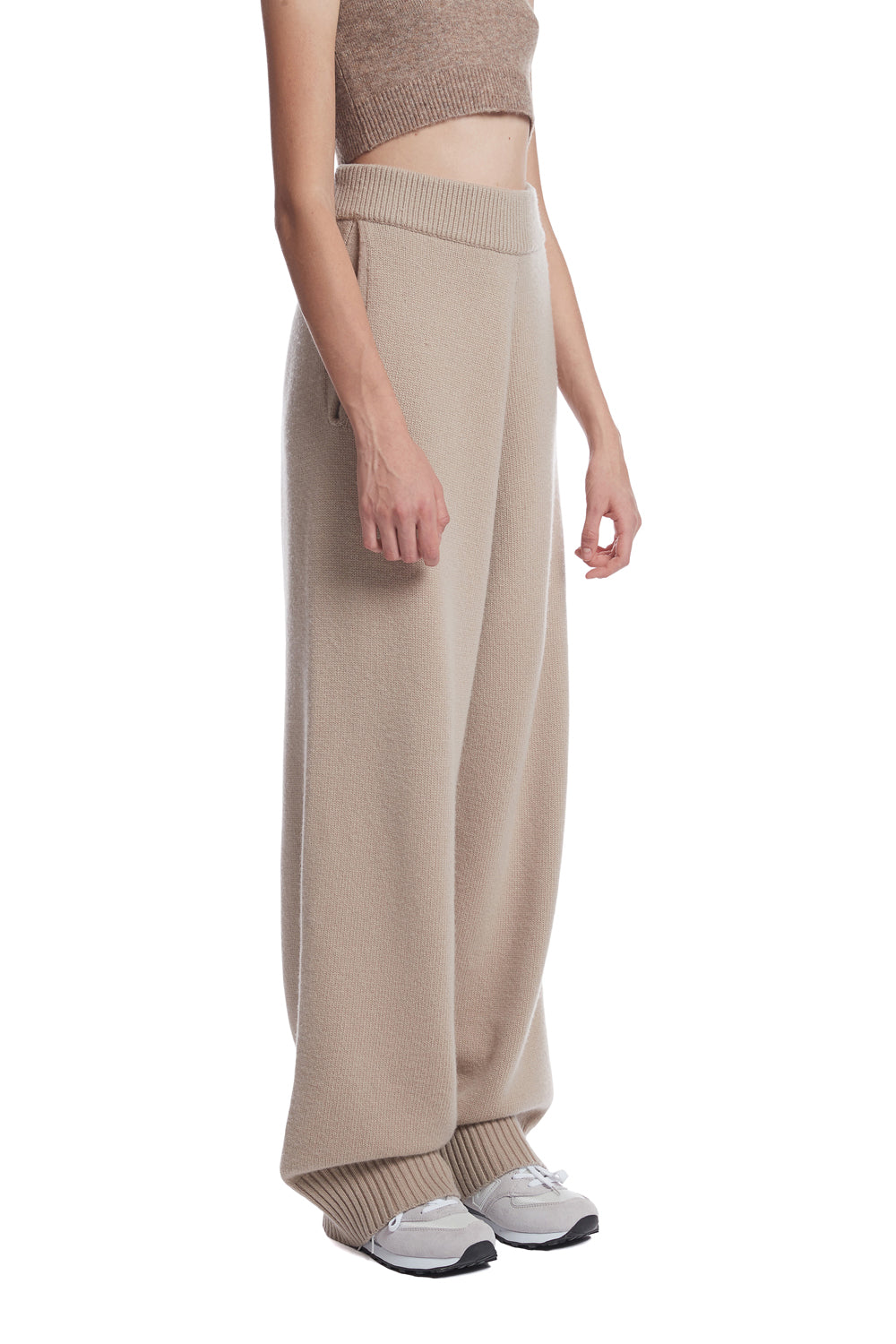 TRUNK PROJECT Beige Cashmere Lounge Pants