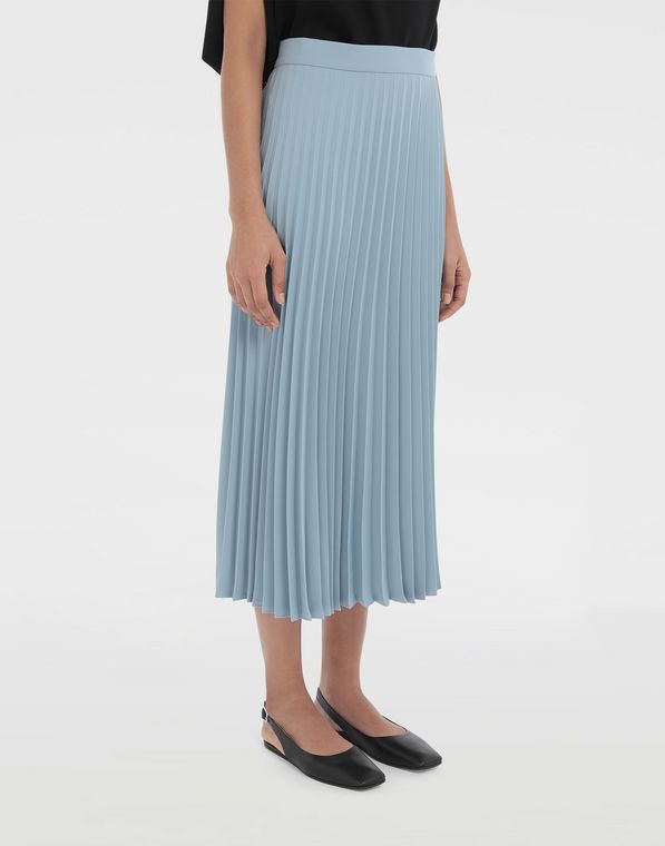 Pleated Midi Skirt