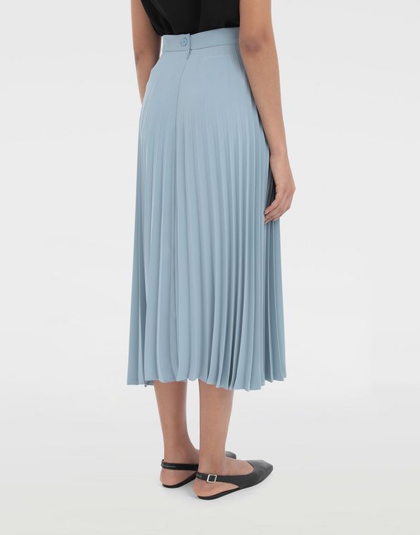 Pleated Midi Skirt