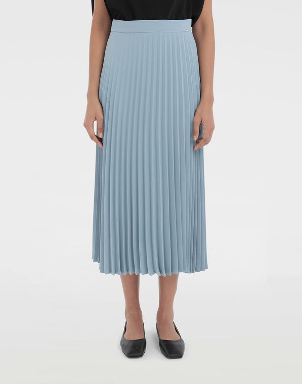 Pleated Midi Skirt