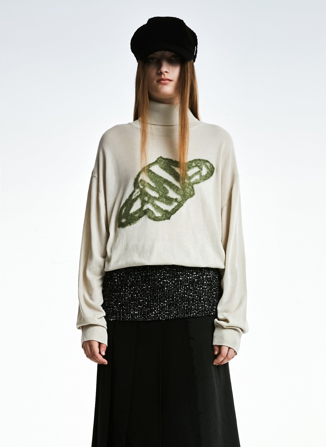 Saturn Turtleneck Knit Pullover
