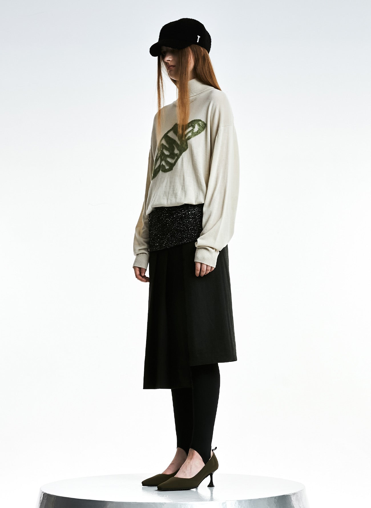 Saturn Turtleneck Knit Pullover