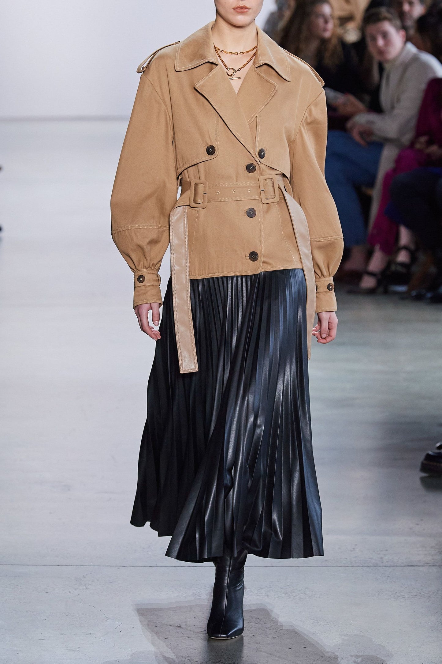 Jonathan Simkhai Dakota Vegan Leather Trench Coat