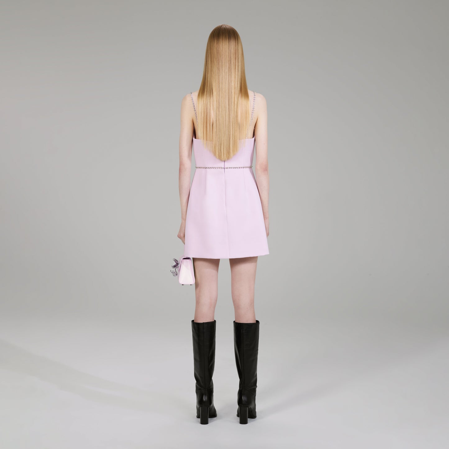 Chiffon Crepe Dress