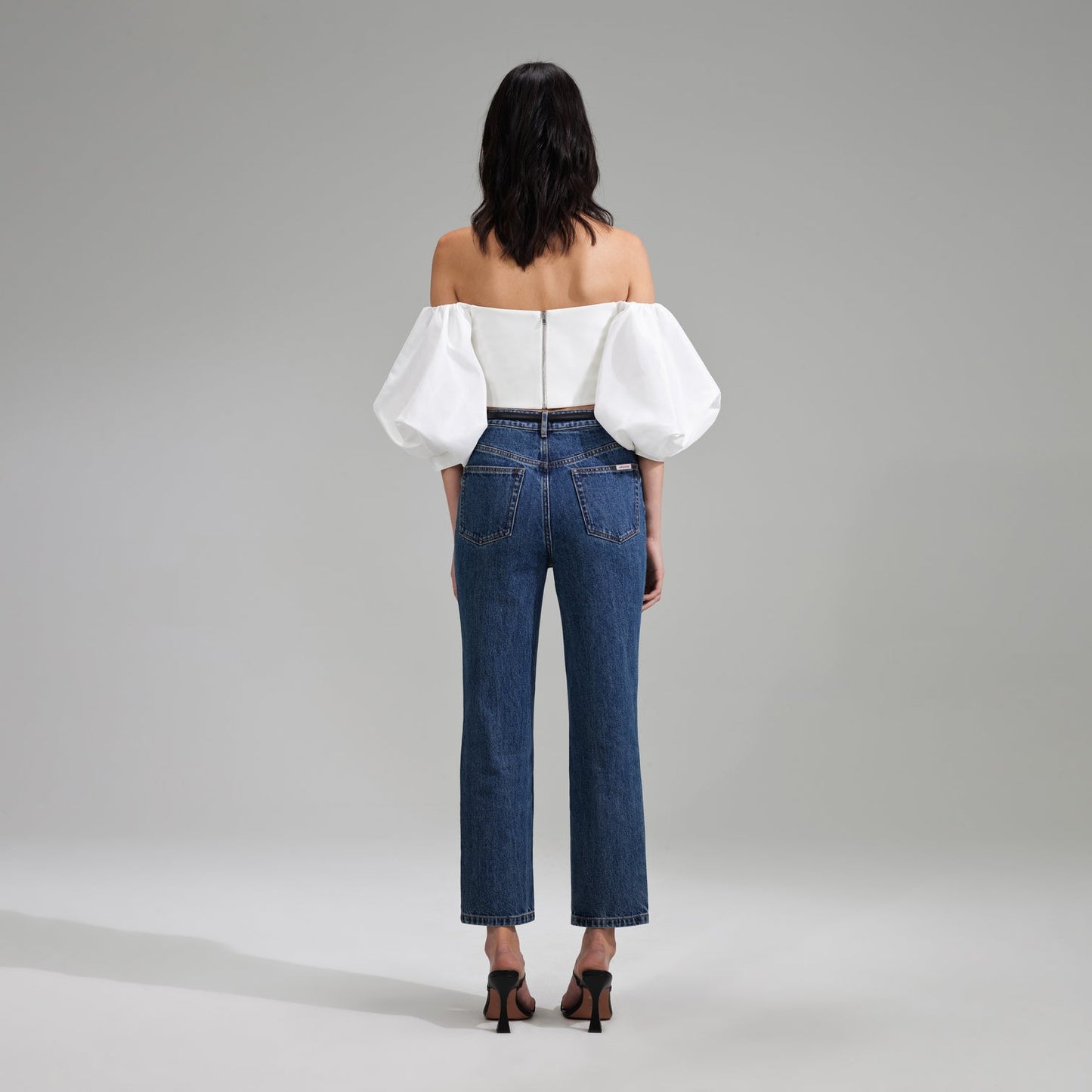 Off Shoulder Crepe Top