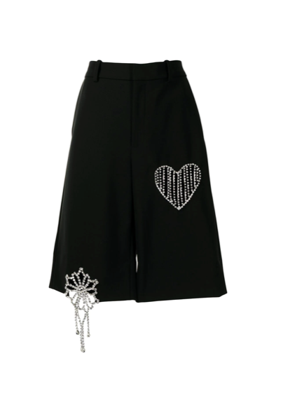 AREA Five Pocket Heart Shorts