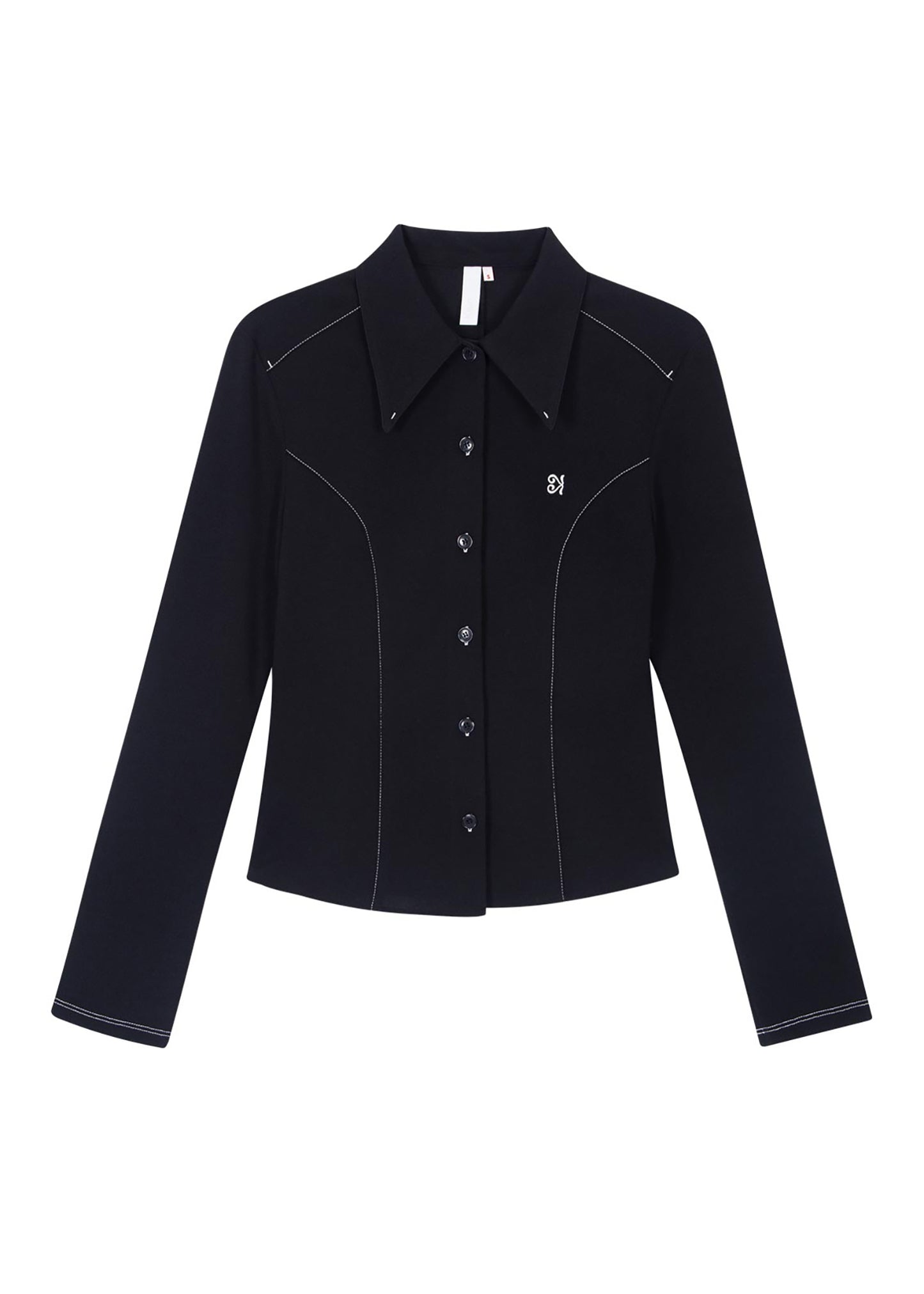 Crepe Jersey Blouse