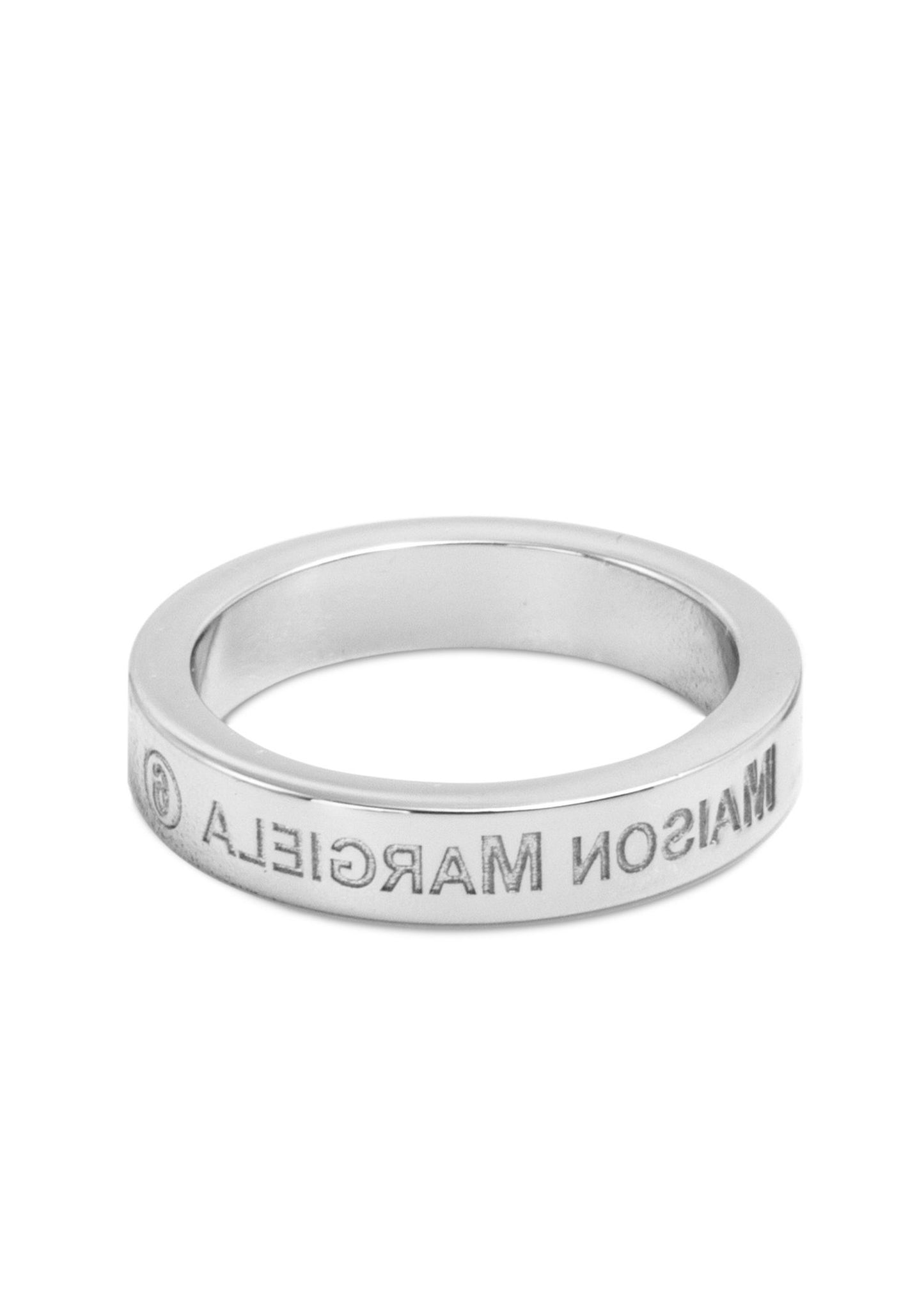 Silver Tone Engraved Ring