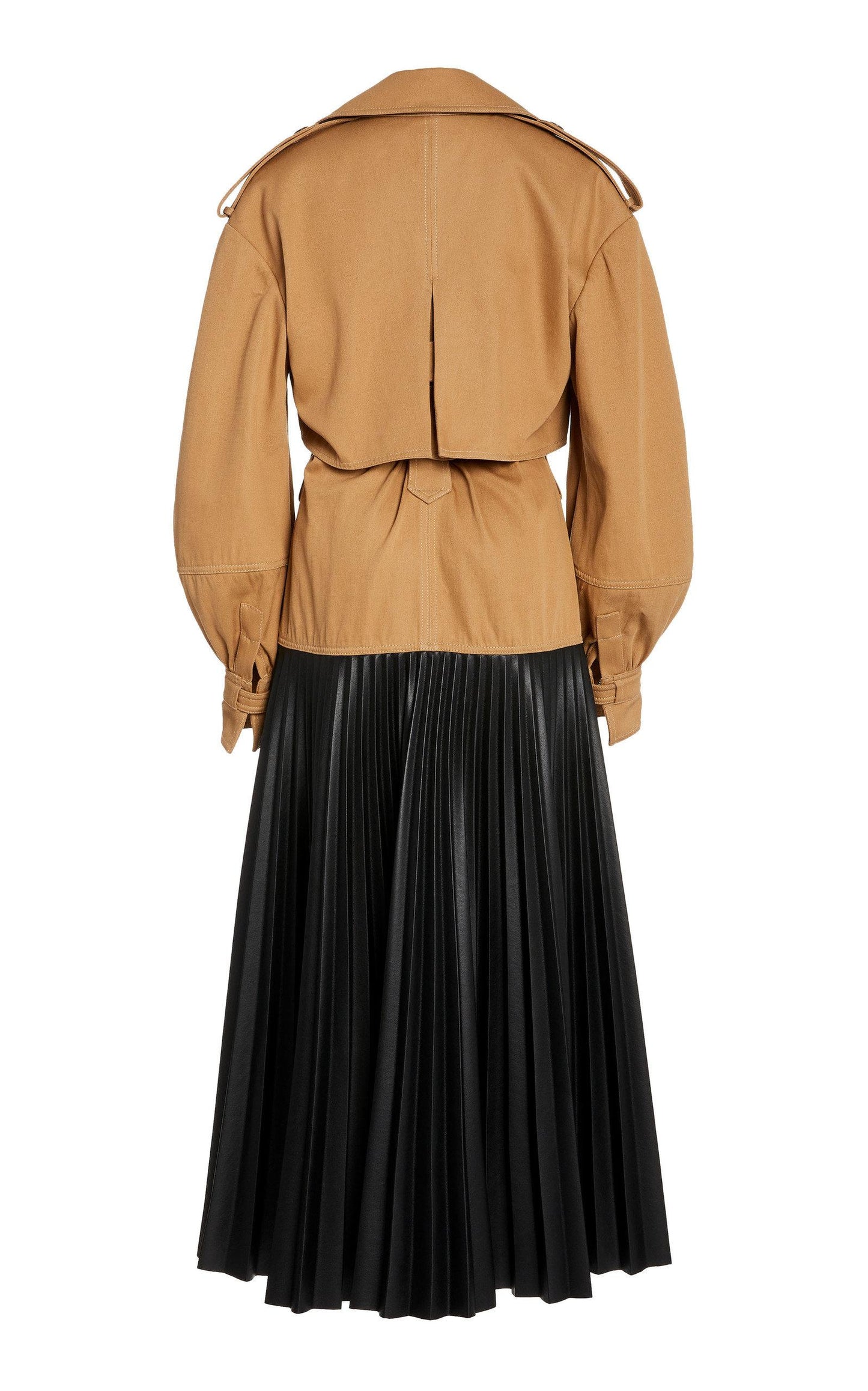 Jonathan Simkhai Dakota Vegan Leather Trench Coat