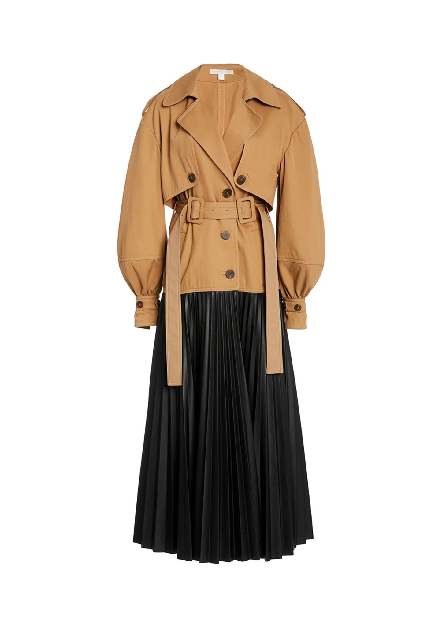 Jonathan Simkhai Dakota Vegan Leather Trench Coat