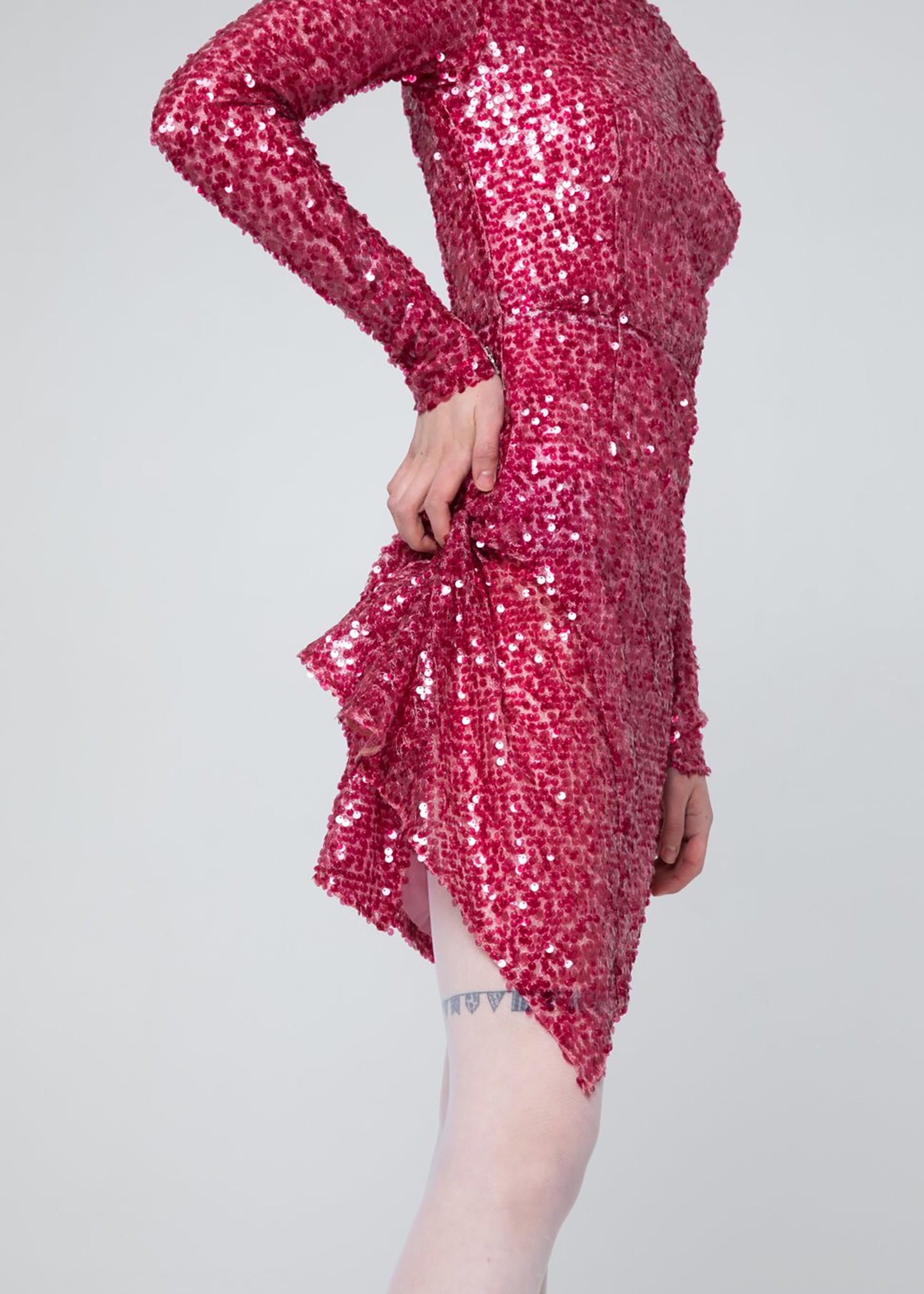 Walk of Shame Pink Sequined Dress