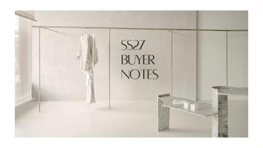 Inside the SS27 Y2 Buyer's Notes