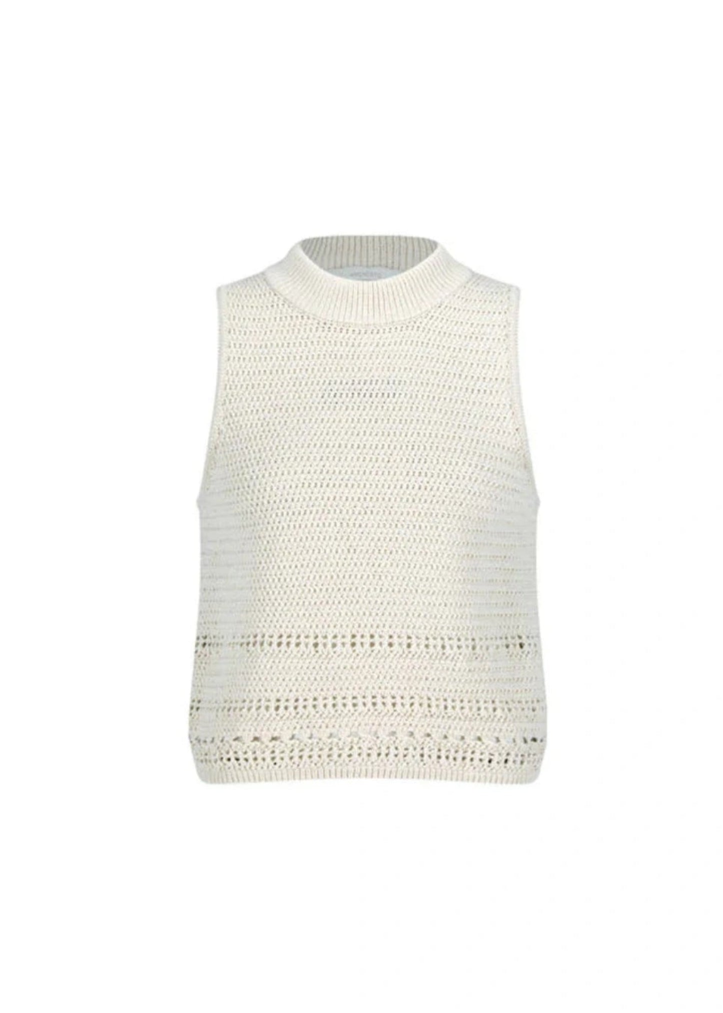 Crochet Knit Vest