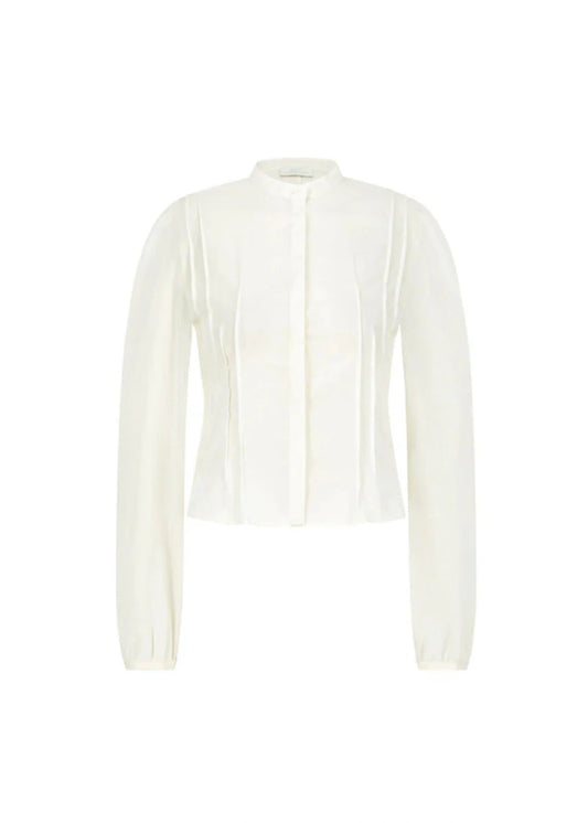 Pintuck Slim Shirt