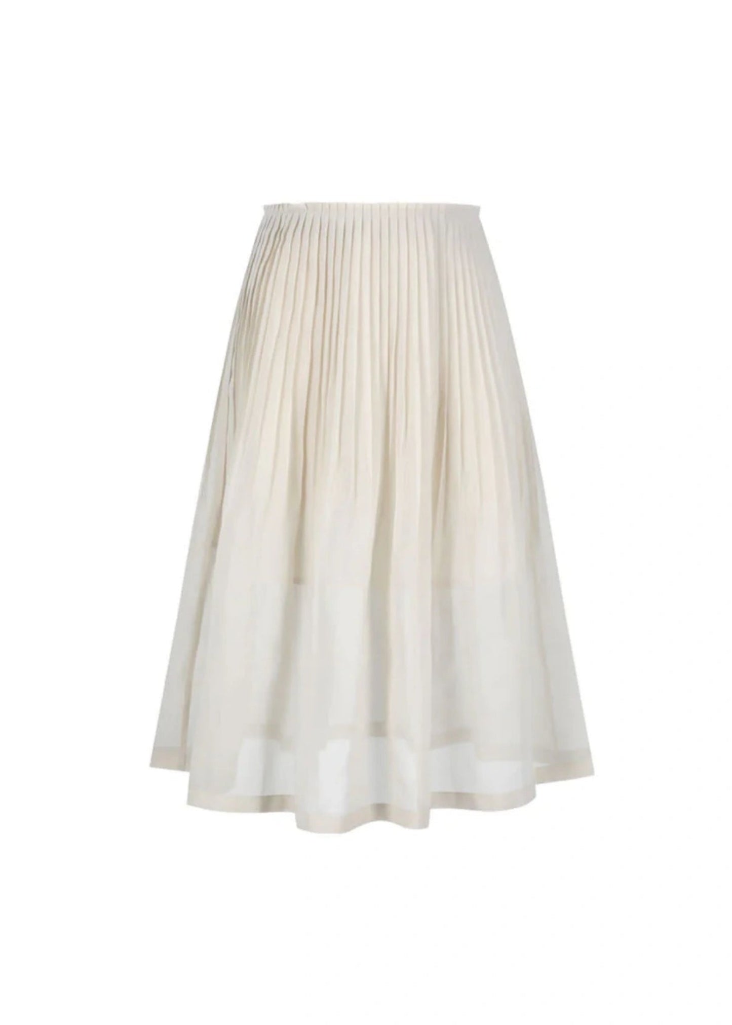 Pleated Midi Skirt