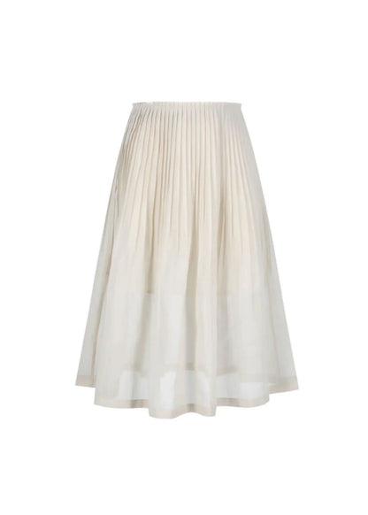 Pleated Midi Skirt