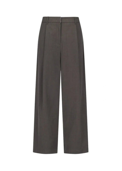Wide Tuck Pants