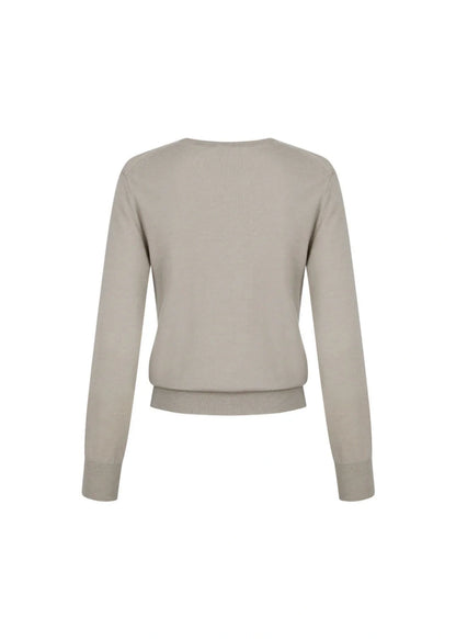 Wool V-neck Knit