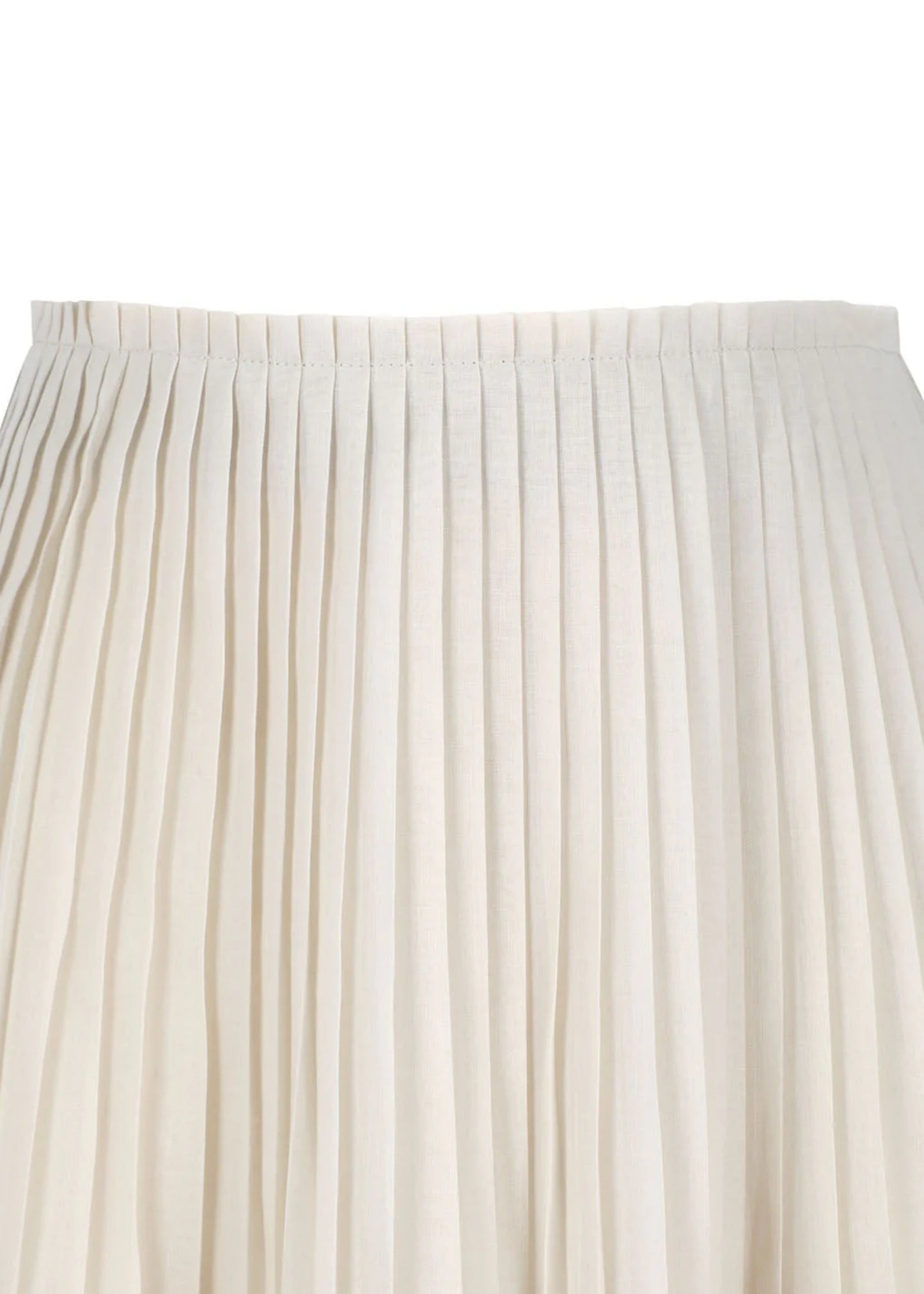Pleated Midi Skirt