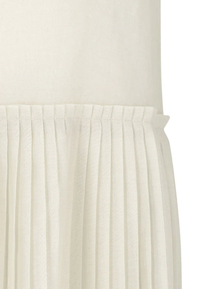 Pleated Sleeveless Dress