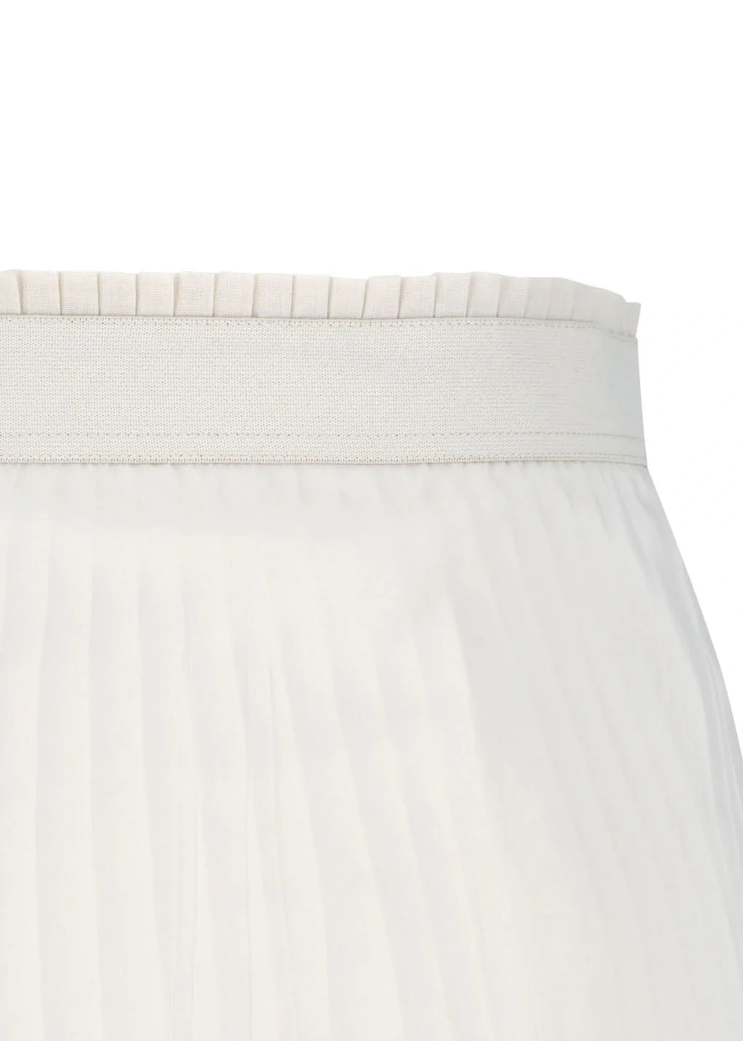 Pleated Midi Skirt