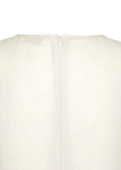 Pleated Sleeveless Dress