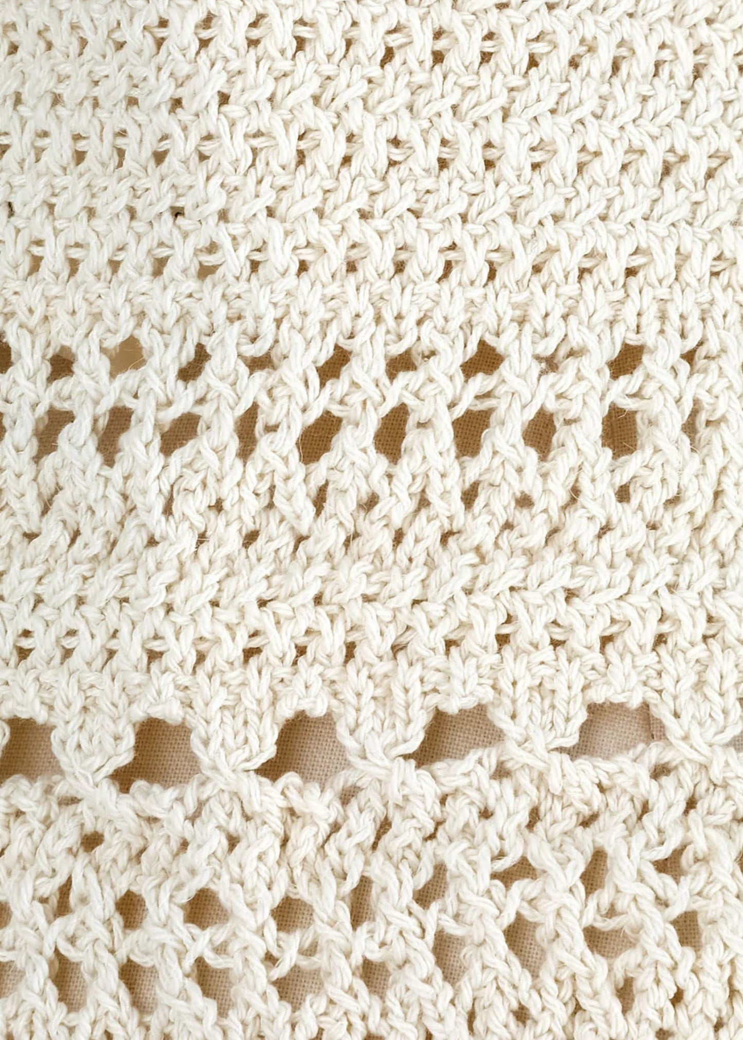 Crochet Knit Vest
