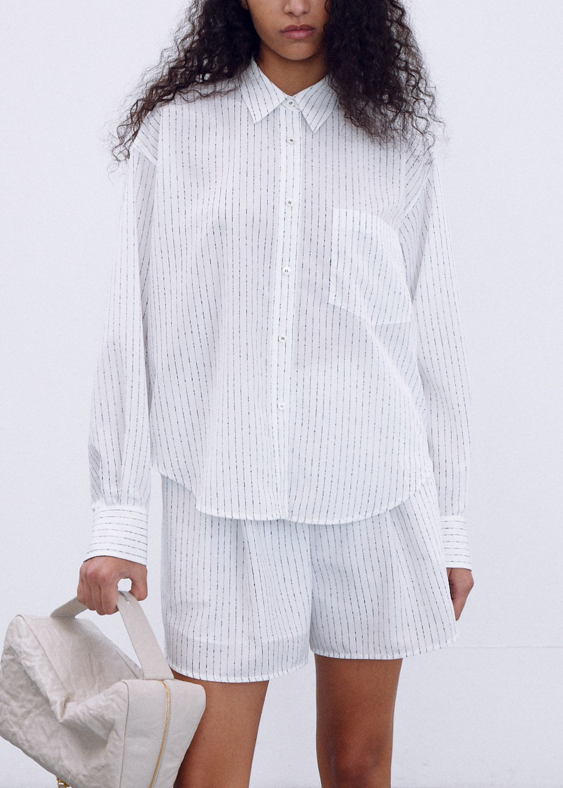 Nep Stripe Classic Shirt