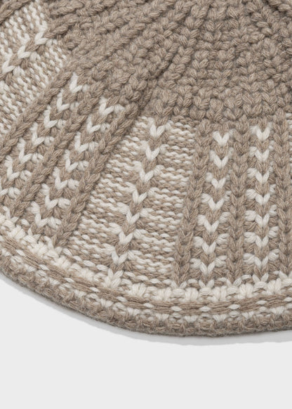 Jacquard Knit Beanie