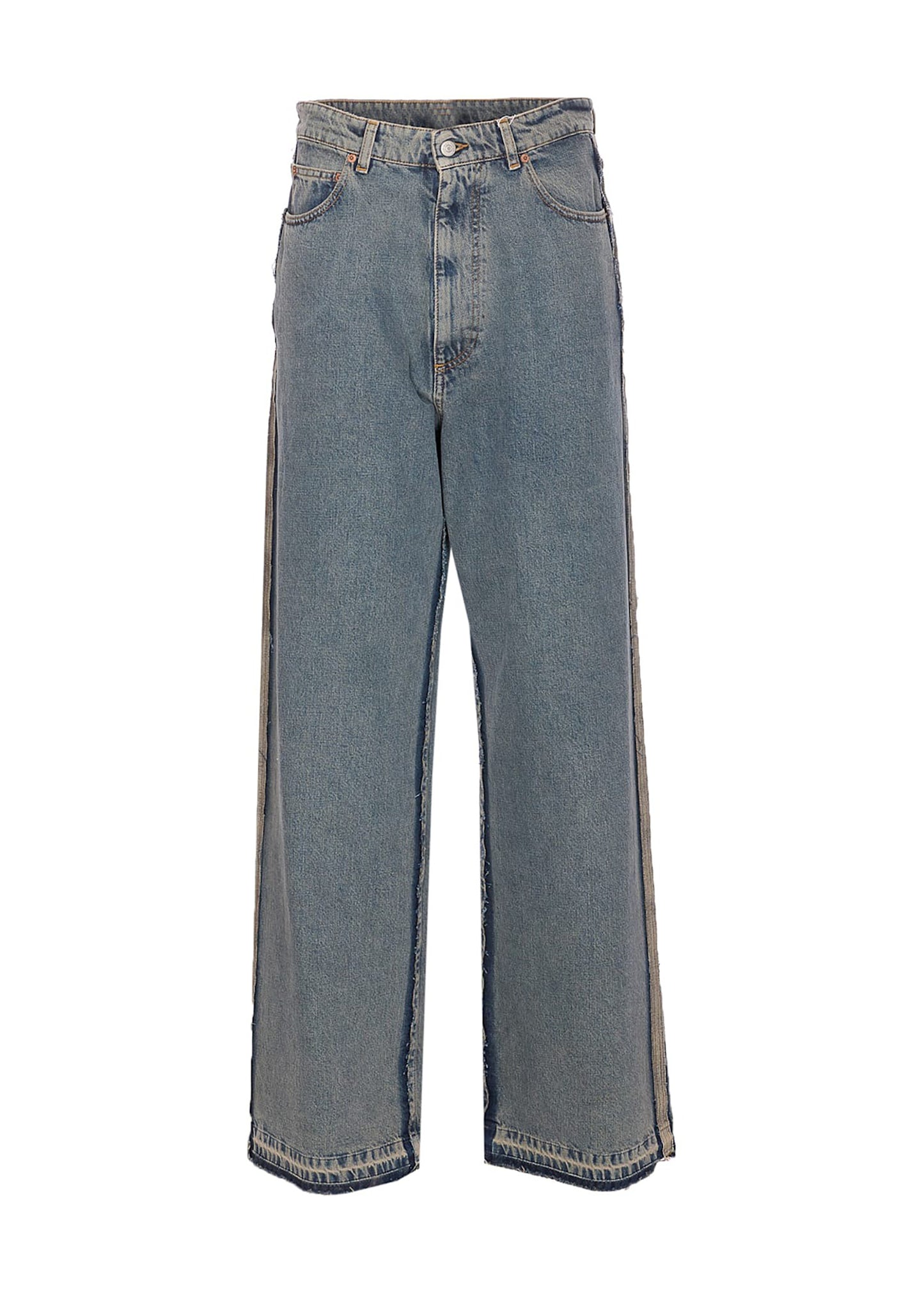 Deconstructed Baggy Jeans