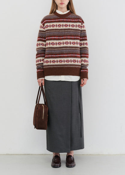 Maxi Wrap Skirt