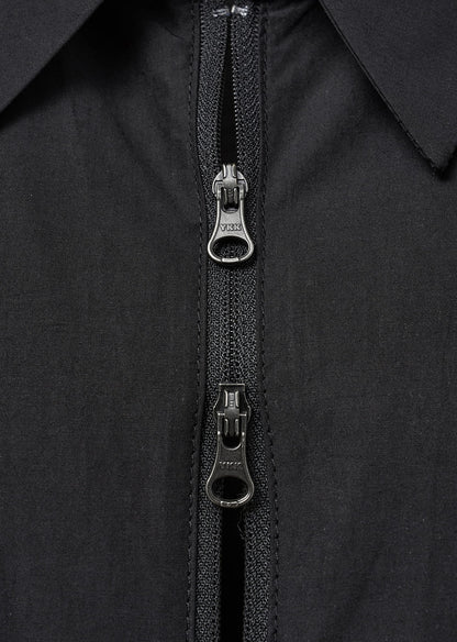 Cropped Zip-up Jumper