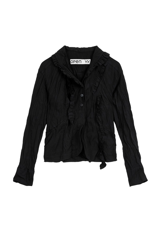Slit Crinkled Jacket