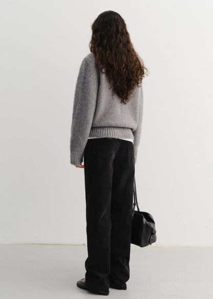 Baby Alpaca Argyle Sweater