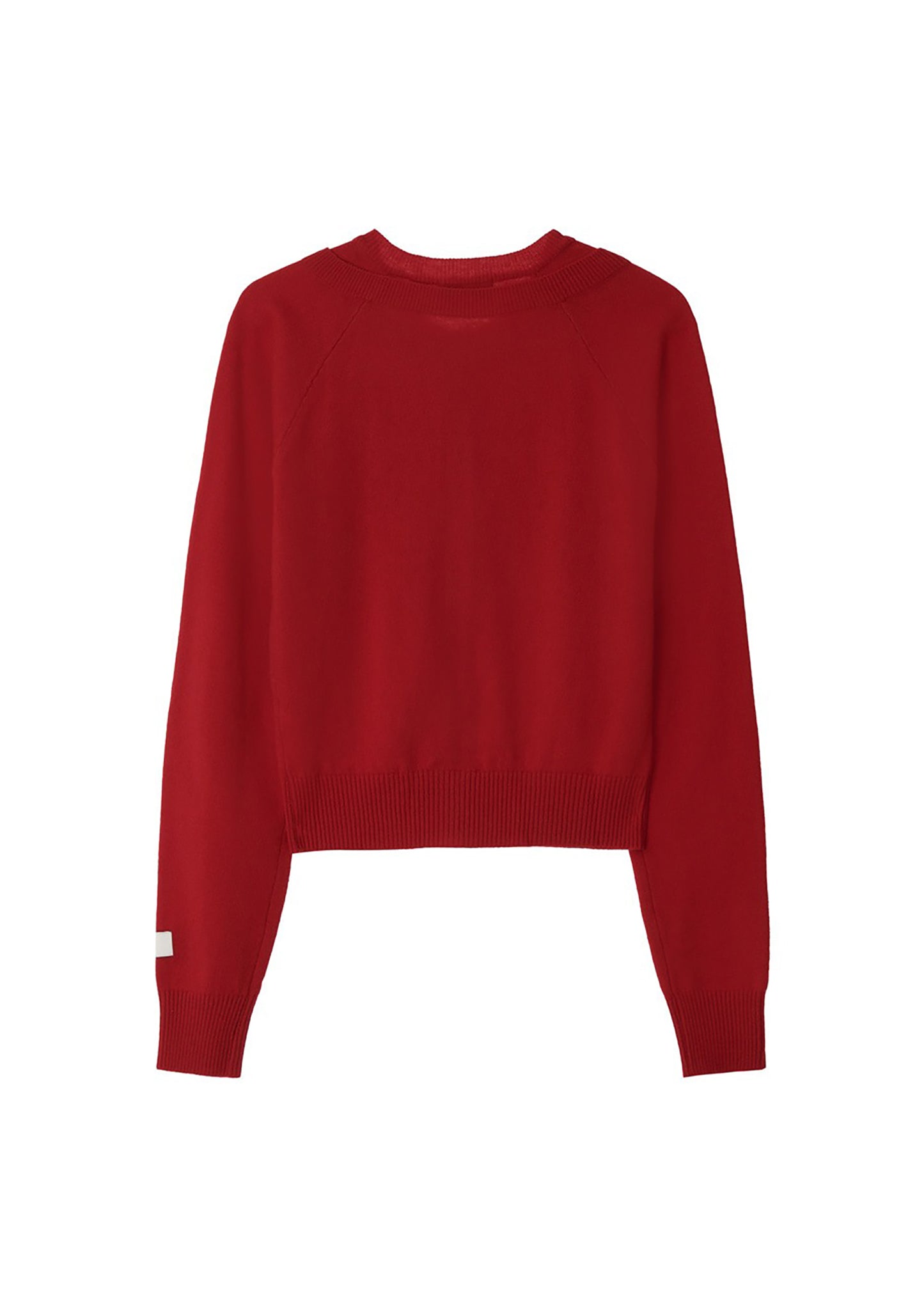 Double Neck Knit Cardigan