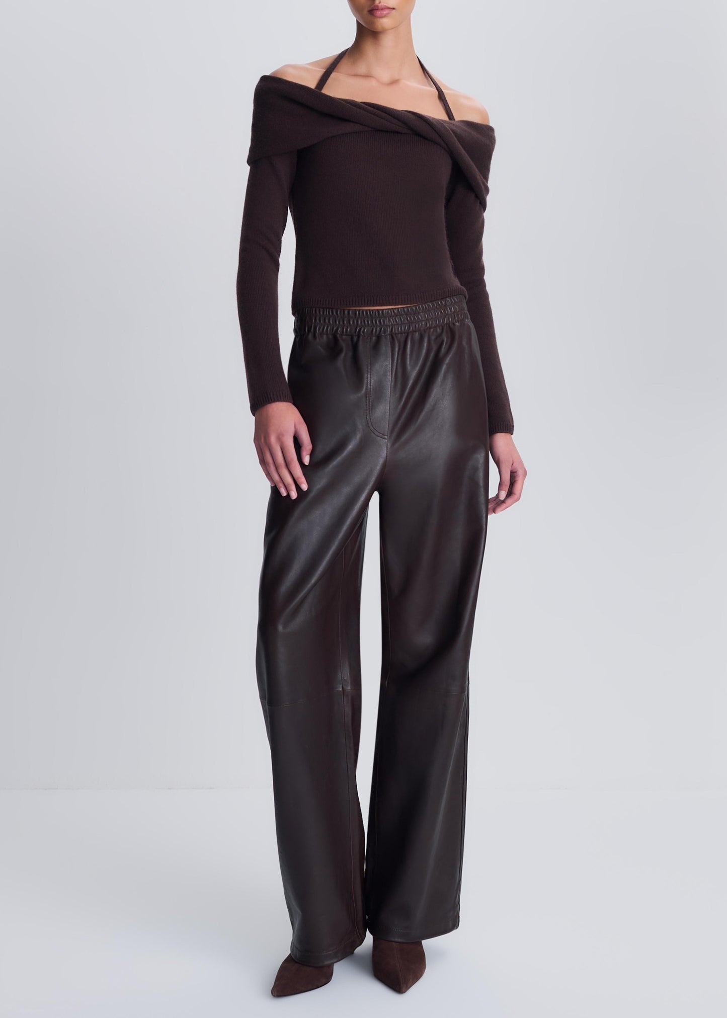 Cambria Off Shoulder Knit Top
