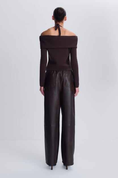 Cambria Off Shoulder Knit Top