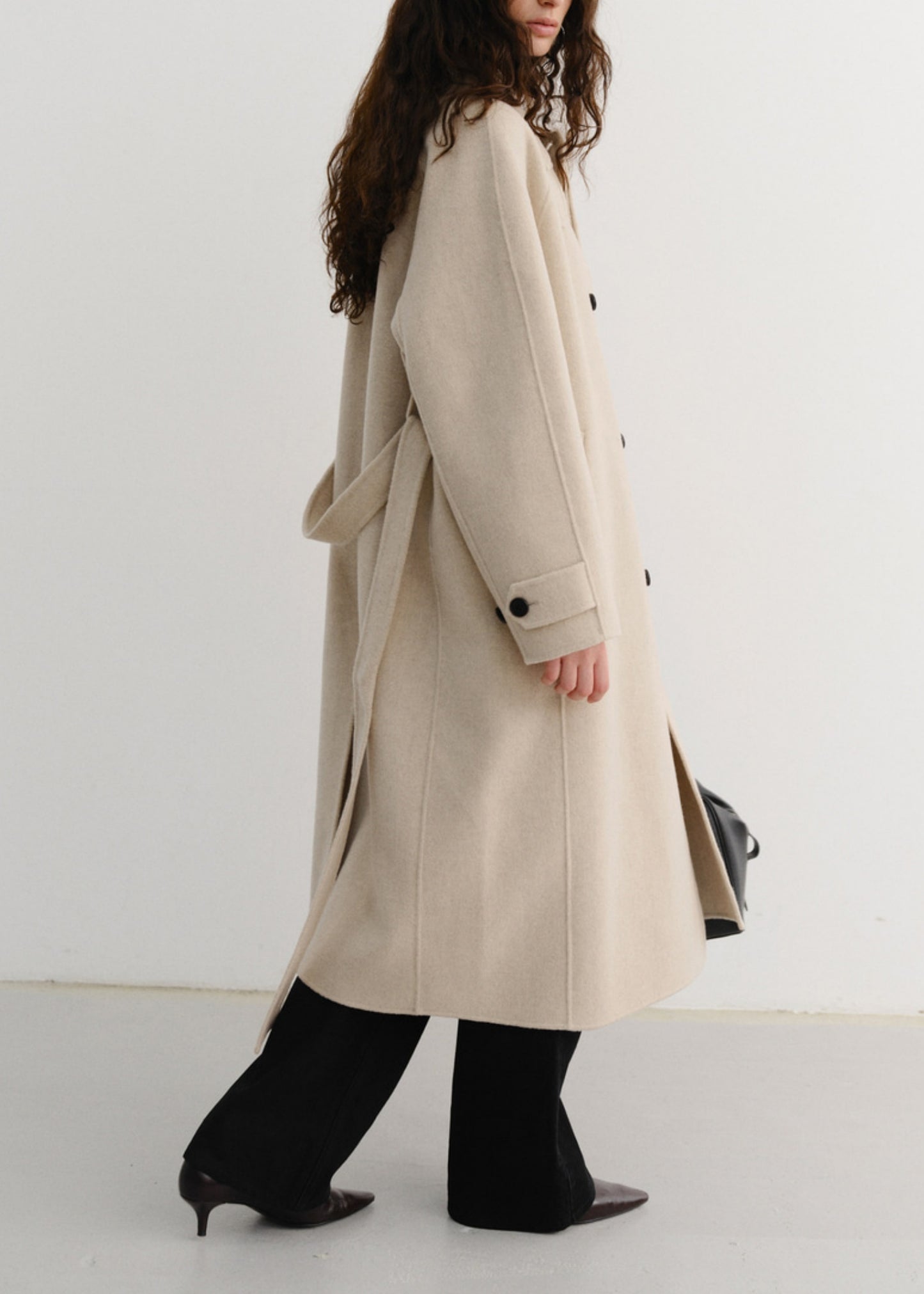 Handmade Cashmere Muffler Coat