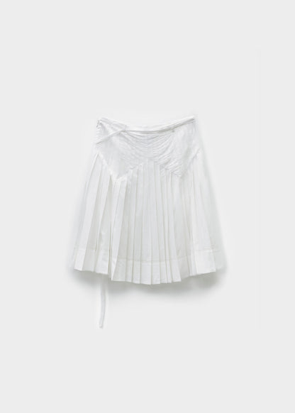 Pleated Midi Skirt