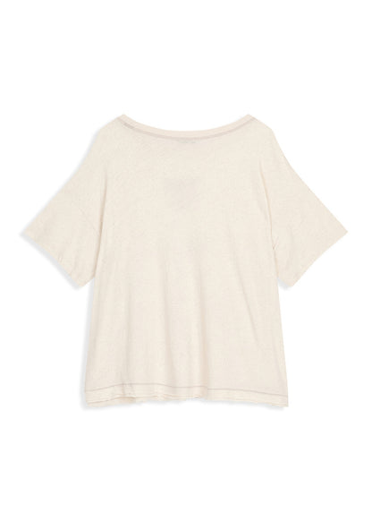 Scoop Neck Phonetic Tee